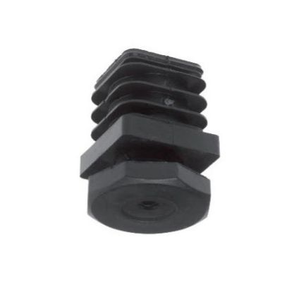 ONE-PIECE ADJUSTABLE FOOT FOR SQUARE TUBE