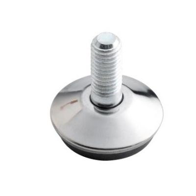 ADJUSTABLE FOOT - CHROME CAPPED
