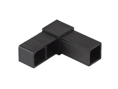 SQUARE TUBE CONNECTOR 2 WAY REINFORCED NYLON