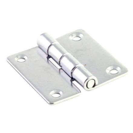 STAINLESS STEEL HINGE THROUGH HOLES