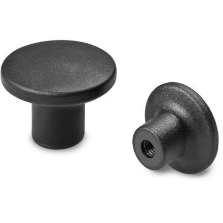 MUSHROOM KNOB FEMALE MOULDED THREAD