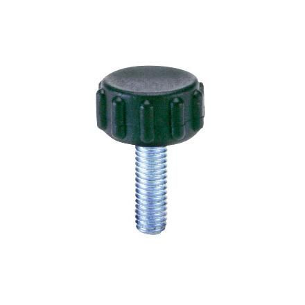 NYLON THUMB KNOB MALE THREAD