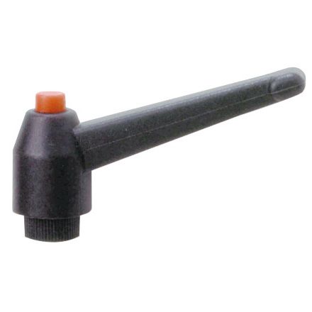 INDEXED CLAMPING LEVER WITH PUSH BUTTON FEMALE