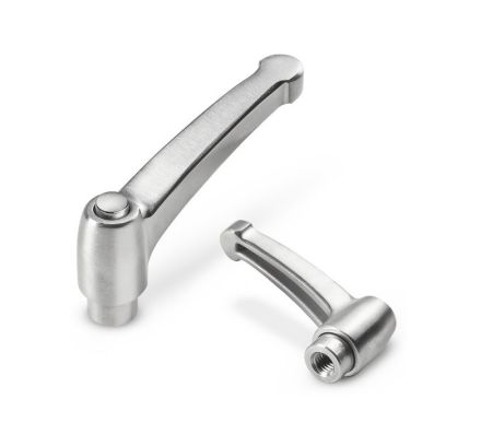 ALL STAINLESS STEEL INDEXED CLAMPING LEVER FEMALE