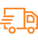 Orange lorry